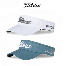 브랜드없음 [타이틀리스트수입정품]투어 퍼포먼스 썬캡(HJ1VUP), 블루화이트