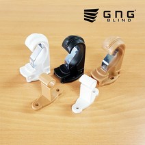 지엔지 커튼 봉 브라켓 상고리, 1조, 15mm 용 커튼 브라켓(우드)