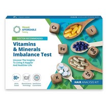 5Strands 영양 테스트 80가지 비타민 미네랄 아미노산 불균형 테스트 정확한 모발 분석 5-7일 안에 건강 결과 및 라이프 스타일 웰빙