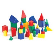 창의력 수학 교육용 입체 도형 교구 32p 학습완구 사이언스 과학실습 모형