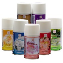 아로마에어 리필캔 X 30개 대용량 타이머 방향제 자동분사기 향캔 리필, 에이프릴프레쉬 (향캔 30개)