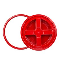 그릿가드 회전식 감마씰 세차버킷, 레드