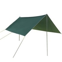 CNS 그늘막 방수 렉타 캠핑 타프 300cm X 300cm, 블루