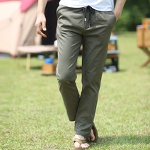 루찌 여름바지 S/S BJ-린넨스판 밴딩일자 쿨팬츠