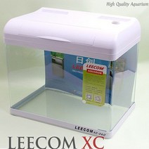 바보사랑 리콤 일체형어항 XC 360 곡면 화이트.수이사쿠