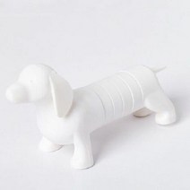 닥스훈트 분리형 냉장고 자석 마그네틱 메모 홀더, 단품