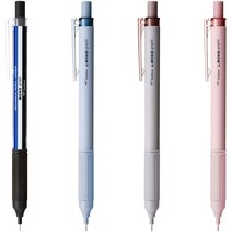 톰보우 모노 그래프 라이트 샤프 0.3mm / 지우개 장착 / 가벼운 무게감 / 고무 그립 / 롱 파이프 샤프 촉, 그레이쉬 핑크