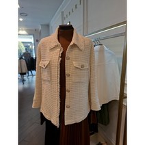 시슬리(sisley) 루즈핏 트위드 자켓 (SAJKA2111IV)