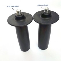 해머 플라스틱 회전식 전동 공구용 보조 사이드 핸들 그라인더 핸들 교체 M8 M10 스레드 앵글, 2.M10