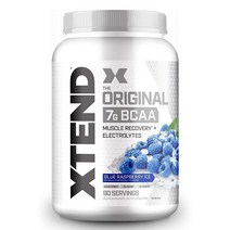 XTEND 엑스텐드 오리지널 BCAA 파우더 이탈리안 블러드 오렌지 90회 분, Blue Raspberry Ice, 30 Servings (Pack of 1)