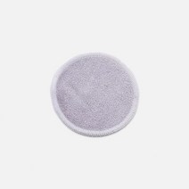 메이크업 클렌저 리무버12 개/대 재사용 가능한 메이크업 리무버 디스크 페이셜 클렌징 코튼 패드 위생 워, 01 gray