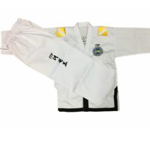 ITF 블랙 벨트 1-3 도 도복, 01 WHITE