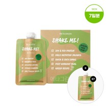 바이탈뷰티 메타그린 쉐이크미 7입+7입 시식용 단백질쉐이크, 1+1