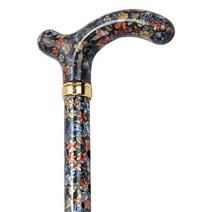 [클래식케인즈지팡이] 영국 클래식케인즈 꽃무늬 폴딩형지팡이
