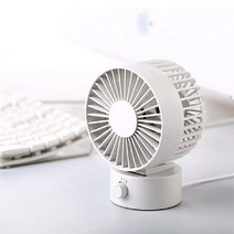 저소음 미니선풍기 사무실 데스크 서큘레이터 각도조절 USB 소형선풍기, 핑크