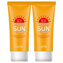 터치미 퍼펙트 썬크림 선크림 자외선차단제, 60ml, 2개