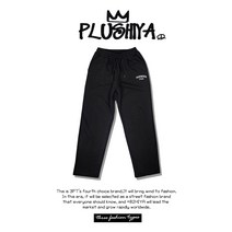 [PLUS 82 HIYA] 커플 남녀공용 스트릿 패션 멀티 일자 팬츠