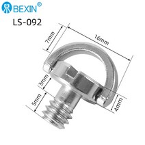 카메라 퀵슈 플레이트 퀵 릴리스 나사 세트 사진 삼각대 모노 포드 퀵 릴리스 용 접이식 링 나사 세트, ls092 1pc