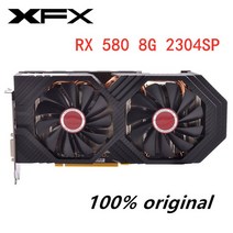 XFX RX 580 8GB 그래픽 카드 AMD Radeon RX580 비디오 스크린 GPU 데스크 컴퓨터 게임 MapI 마이닝 590, [02] RX5808G2304SP