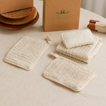 삼베&그린레빗 수세미 선물세트 제로웨이스트 친환경