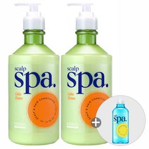 케라시스 두피스파 캄그린 컨디셔너 750ml 2개 + 증정아쿠아블루 샴푸 180ml