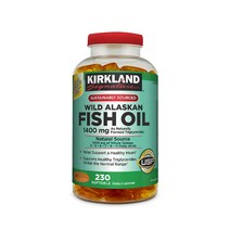 커클랜드 직구 영양제 알래스카 피쉬 오일 1400mg 230소프트젤