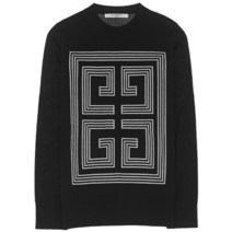 지방시 BM90434030 001 클래식로고 스웨터 니트 블랙 남성 TR BM9043 4030001
