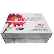 하이브라이트 A3 80g 복사용지 1BOX 1250매, 상품선택