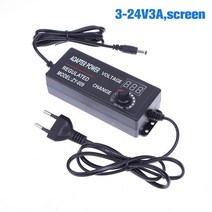 dc파워서플라이 전압 전류 조절가능 200cm 가변 전원 공급 장치 ac dc 220v 3v-36v 1235a 전원 공급 장치 어댑터 범용 공급 어댑터, 유형 3