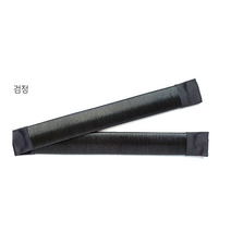 [공장 직배송 할인] 10초완성 똥머리 당고머리 밴드 당고밴드, 블랙, 1개