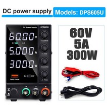 차량용 슈퍼 캐패시터 캐퍼시터 전압안정기 30V 60V 5a 10a DC 전원 공급 장치 조정 가능 4 자리 디스플레이 USB 미니 실험실 SMPS 전압 조정기 안정기 전화 수리, CHINA_AU | 4Digits 60V 5A USB