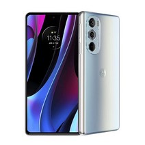 모토로라 Motorola Edge + |2022| 4800mAh 배터리 | 언락 미국 8 512GB 50MP 카메라용 코스모스 블루, Stardust White