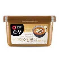 [정원] 청정원 순창 우리쌀 미소장국 미소된장 3kg, 3개
