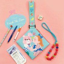 BENTOY 여중생 틴트 핸드폰 지갑 손잡이파우치 미니가방 절친선물