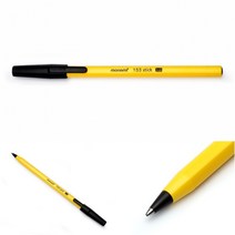 템팜 모나미 1.0MM 153 볼펜 유성볼펜 사무실용품 그립감좋은펜