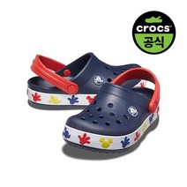 크록스 슈즈 크록스공식 유아 FL DISNEY MICKEY LIGHTS CLOG T NAVY 22SKCL206800