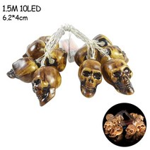 해골 모형 할로윈 소품 전신 인체뼈 뇌 사이언스 150cm 10led led 문자열 조명 호박 유령 박쥐 조명 공포 홈 바 파티 장식, 파10