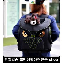 개린이 펫캐리어가방 강아지고속버스 두마리배낭 애견동반캠핑 펫픽업가방 반려견가방, M(FD01-MMA)