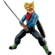 Dragon Ball Super - Evolve 12.7cm(5인치) 슈퍼 사야 트렁크 피규어 36279, Super Saiyan Trunks