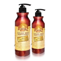 부들부들 반려견 화이트 샴푸 & 린스, 500g, 2개입