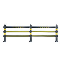 차선분리대-무단금지바(연속형)/ 기둥1+바3(무단금지바1 2줄바2) H1000xL2000