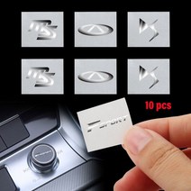 벤츠호환수리키트 부품 자동차 스타일링 대시 보드 장식 스티커 10 개 메르세데스 벤츠 AMG 전용 W108 W124 W126 W140 인테리어 액세서리, for Mini