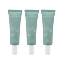 [사라팜] 시카알로에 수딩 크림 50ml 3종, 3개