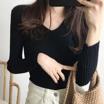 [당일발송-무배]여성스런 슬림골지니트 (6color) 긴팔니트