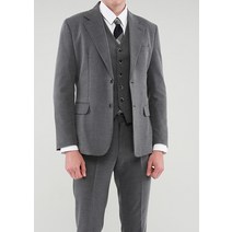 데일리 다크그레이 수트 3피스 정장