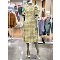 올리비아로렌 올리비아로렌1 여름 체크 훌 반팔 원피스 VOCOAYM4411 (P002659697)