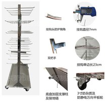 다기능 자동차 디스크 원형 판 부품 진열대 거치대, 84걸이바닥판1200x500x1600