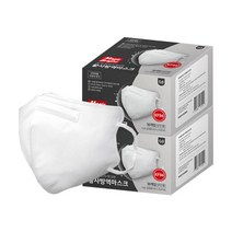 매직브라이트 새부리형 KF94 50매 대형 화이트 2팩, 매직브라이트 새부리형 KF94 50