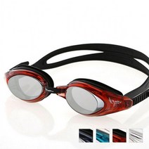 YGG544110 디아코니아 랠리 수경 미러 KRUE002 물안경 물놀이 고글, 색상/RED