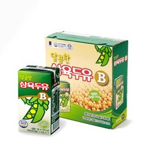 삼육두유 달콤한 B 190ml 콩두유, 16팩x4박스